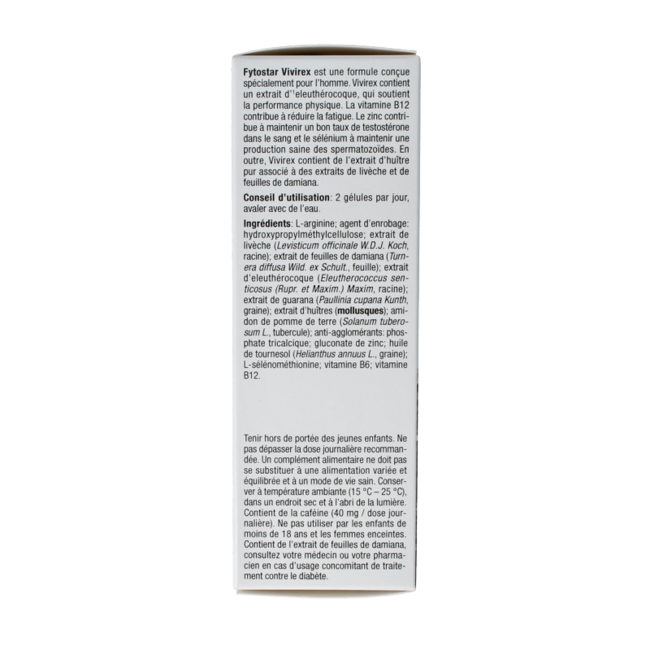 Fytostar Vivirex 60 Capsules