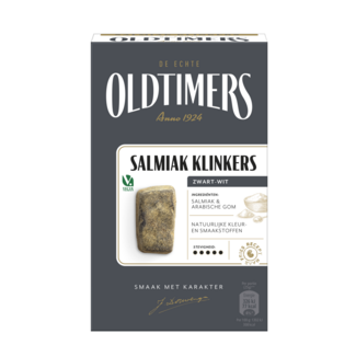 Oldtimers Oldtimers Salmiak klinkers 235 gramos