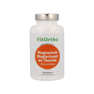 VitOrtho Magnez bisglicynian 100 mg i tauryna 200 mg 100 tabletek