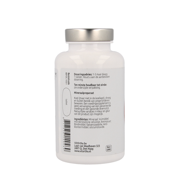 Magnesium bisglycinaat 100 mg en taurine 200 mg 100 Tabletten