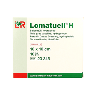 Lomatuell Lomatuell H Gaze-Verband 10 cm × 10 cm 10 Stück