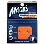 Tappi per le orecchie modellabili Macks Shooters arancioni 3 Paia