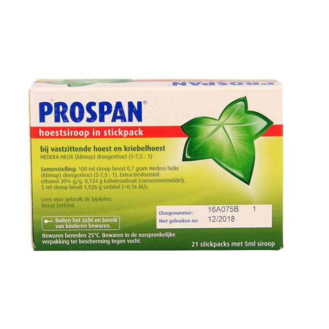 Prospan Hedera helix saszetki 5 ml, 21 sztuk
