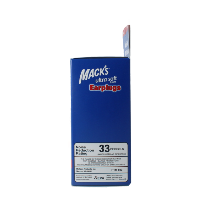 Mack's SafeSound Ultra 30 Pairs