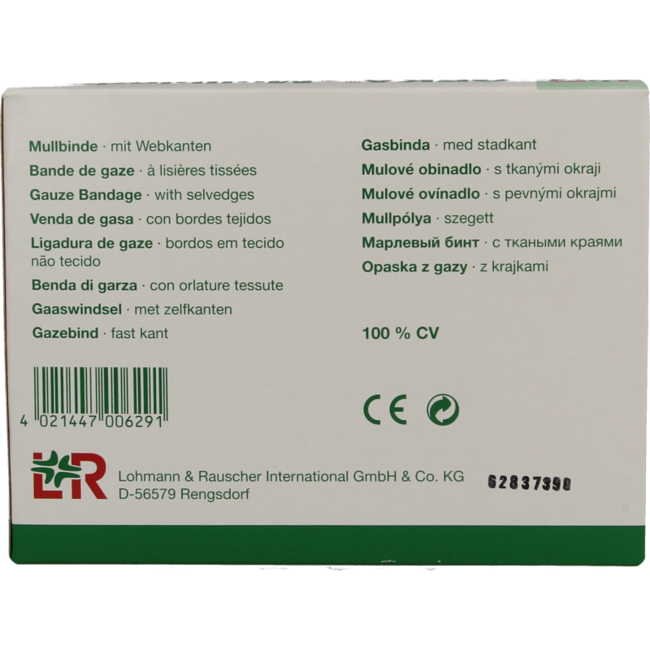 Geka Hydrophilic Bandage 4m x 4cm 1 Piece