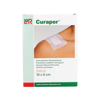 Curapor Cerotto per ferite Curapor 10 x 8 cm sterile 5 pezzi