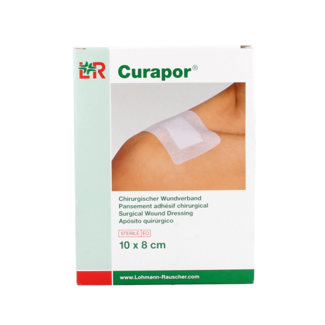 Curapor Curapor Wundpflaster 10 × 8 cm steril 5 Stück