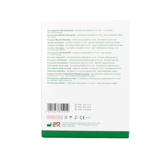 Cerotto Curapor 10 x 8 cm sterile, 5 Pezzi