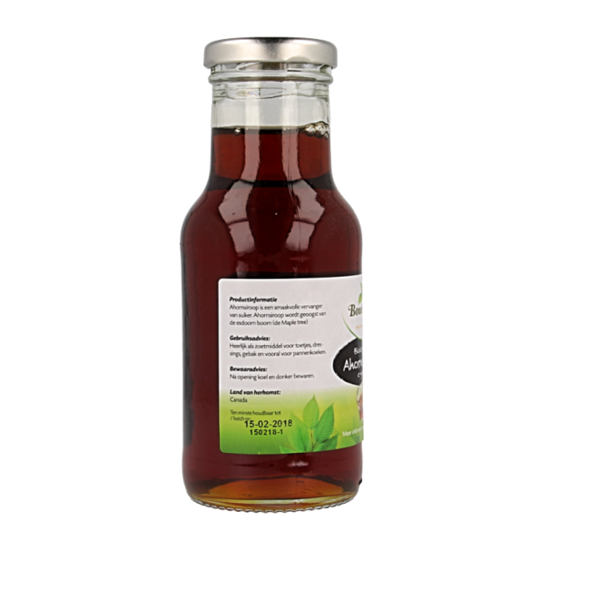 Organic maple syrup 250ml