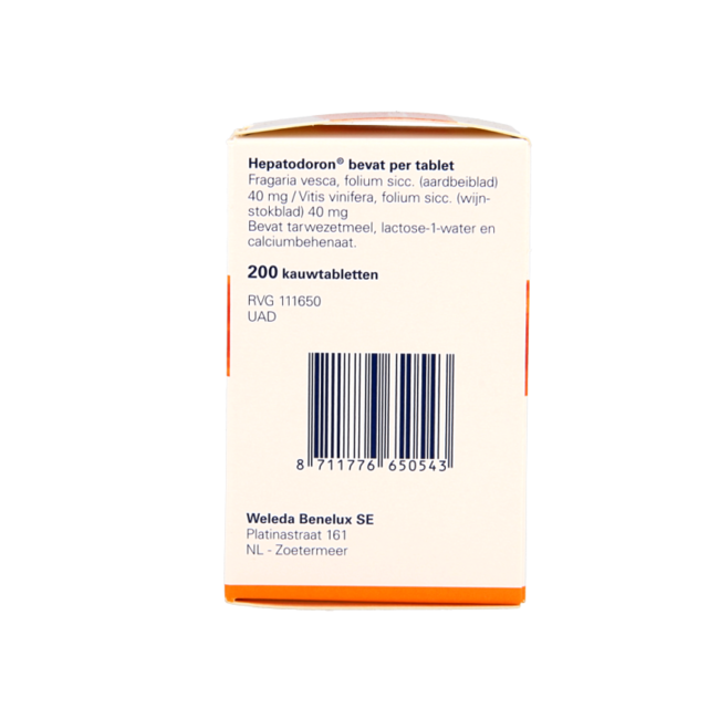 Weleda Hepatodoron comprimidos masticables 200 comprimidos