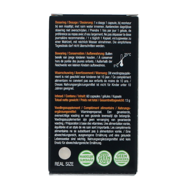 Vitamina D3 25mcg 60 Capsule