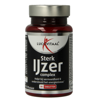 Lucovitaal Sterk ijzer complex 30 Tabletten