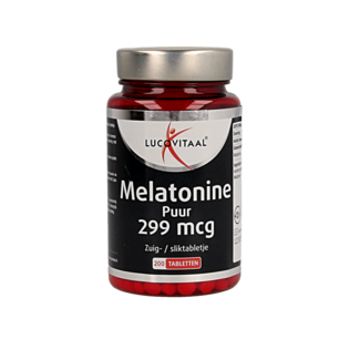 Lucovitaal Melatonin pure 0.299mg 200 Tablets