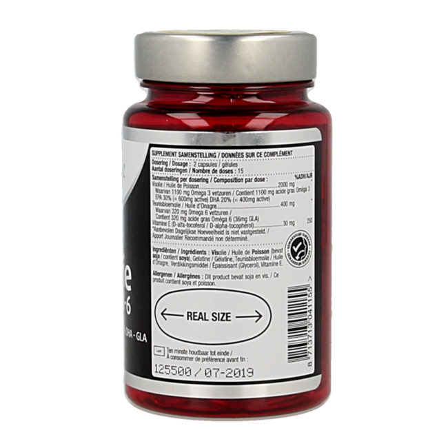 Lucovitaal Huile de Poisson Oméga 3-6 30 Capsules
