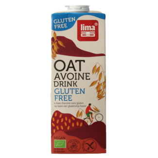 Lima Bebida de avena sin gluten bio 1 litro