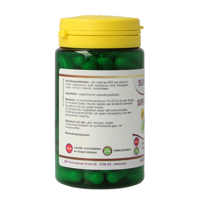 SNP Super multi minerały 650mg czyste 90 Kapsułek wegetariańskich