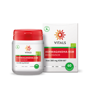 Vitals Ashwagandha-ksm organic 60 Capsules