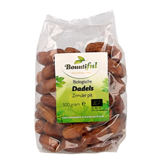 Bountiful Dátiles sin hueso bio 500 gramos