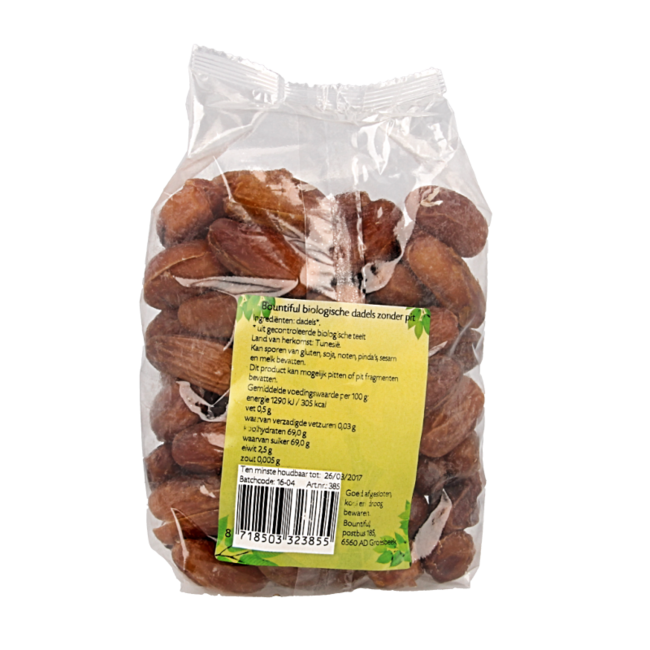 Dátiles sin hueso bio 500 g