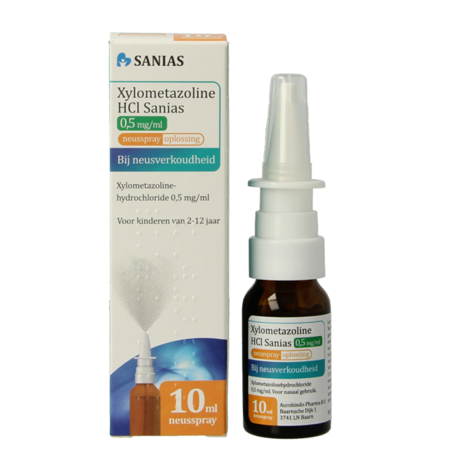 Xylometazolin HCl 0,50 mg Spray 10 Milliliter
