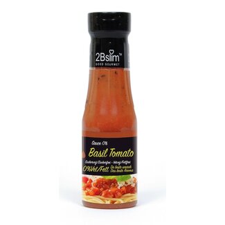 2bslim 2bslim Pastasaus tomaat basilicum 250 Milliliter