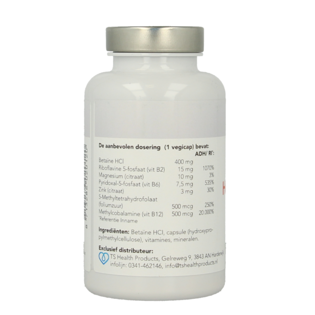 Homocysteine control 60,00 vegetarische Kapseln