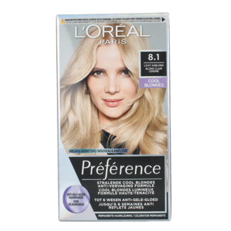Preference Preference 8.1 Copenhagen rubio ceniza claro 1 set