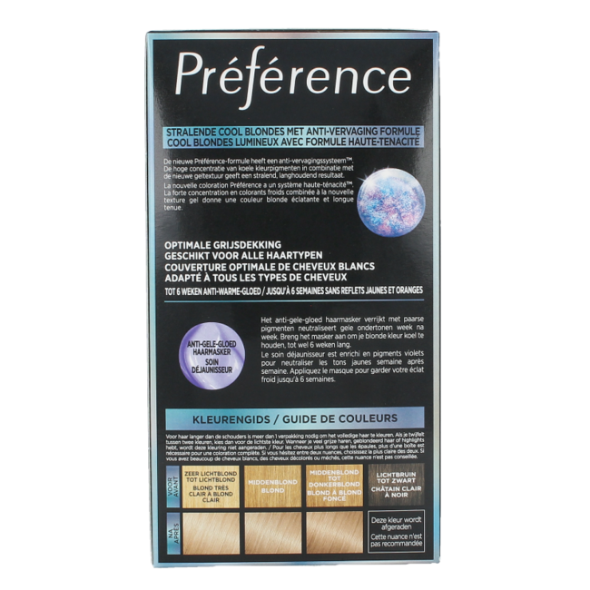 Preference 8.1 Copenhagen Biondo Cenere Chiaro 1 Set