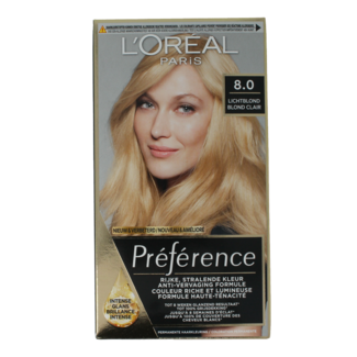 Preference Preference 8 Californie jasny blond 1 zestaw