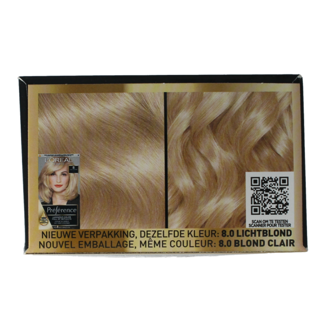 Preference 8 Biondo Chiaro California 1 Set