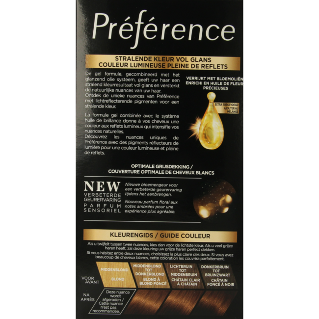 Preference 5.3 Virgin Licht Goldbraun 1 Set