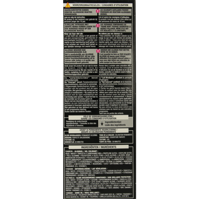 Preference 5.3 Virgin Castaño Claro Dorado 1 Set