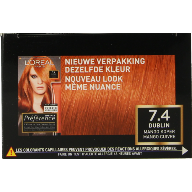Preference 7.4 Dublin mango cobre 1 set