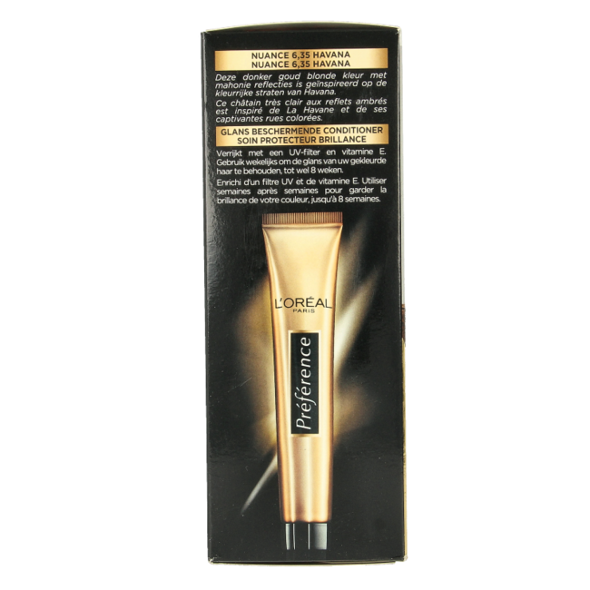 Preference 6.35 Havana biondo mogano dorato scuro 1 Set