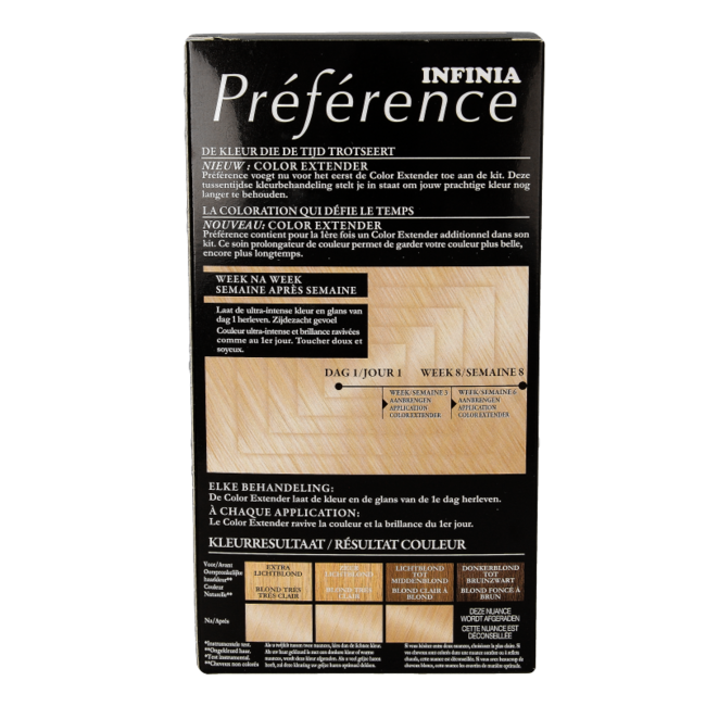 Préférence 10.1 Helsinki Blond Très Très Clair Cendré 1 Set