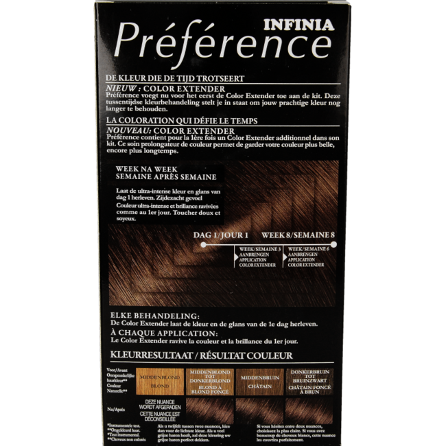 Préférence 04 Tahiti Castaño Medio 1 Set