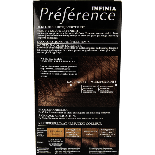 Préférence 04 Tahiti Marrone Medio 1 Set