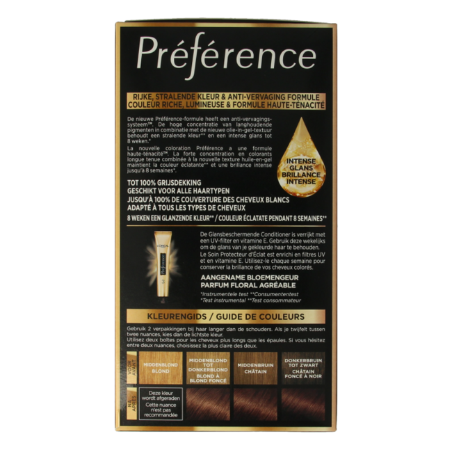 Preference 4.15 Caracas tief kastanienbraun 1 Set