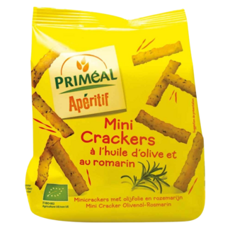Primeal Primeal Aperitive mini crackers aceituna romero bio 100 gramos