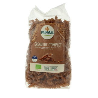 Primeal Fusilli de espelta integral bio 500 gramos