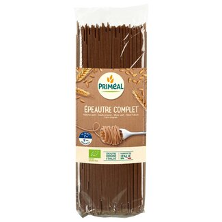 Primeal Primeal Spelt spaghetti wholemeal organic 500 Gram