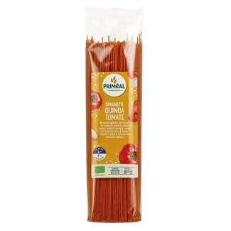 Primeal Primeal Espaguetis orgánicos de trigo, quinoa y tomate bio 500 gramos