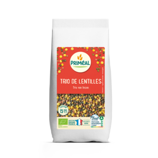 Primeal Primeal Organic Lentil Trio 500g