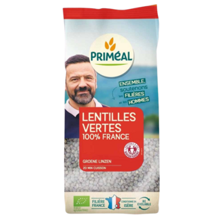 Primeal Primeal Lentejas verdes bio 500,00 gramos