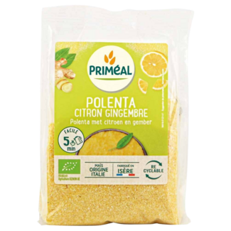 Primeal Primeal Polenta limón jengibre bio 250 gramos