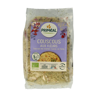 Primeal Primeal Couscous with flowers organic 300 Gram
