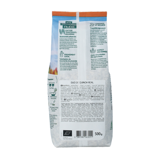 Primeal Quinoa Duo weiß und rot bio 500 Gramm