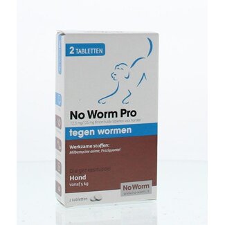 Exil Exil No worm pro perro M 2 Unidades