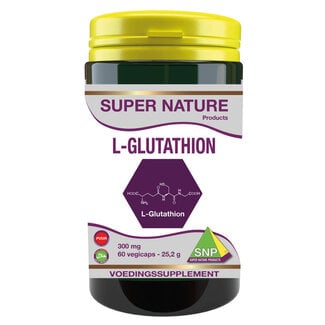 SNP SNP L-Glutathion 300mg puro 60 Cápsulas vegetarianas