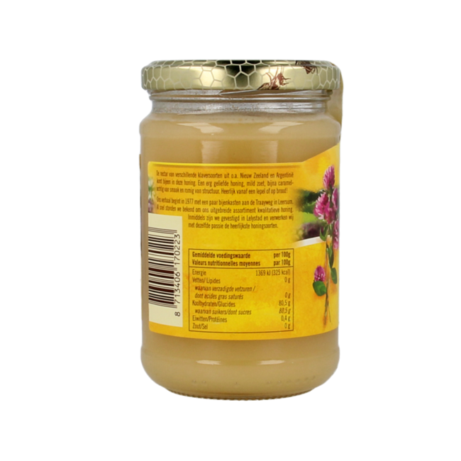 Crema de miel de trébol 350 gramos